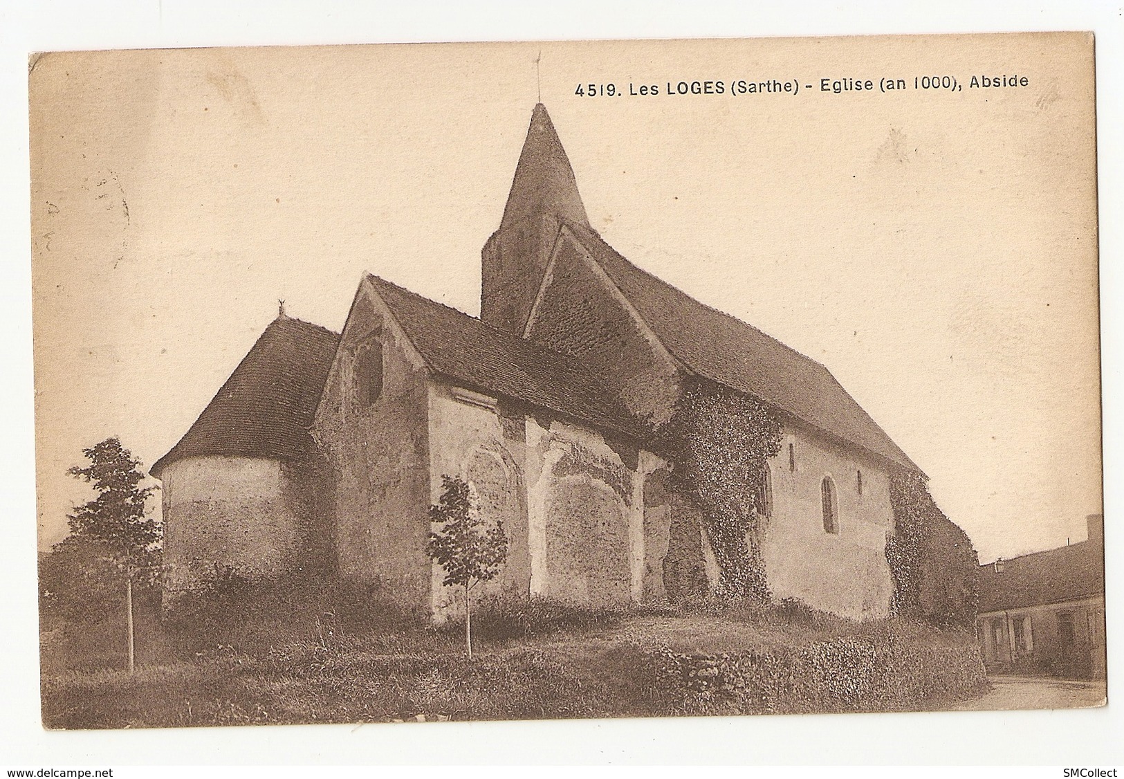 72 Les Loges, église, Abside (2421) - Altri & Non Classificati