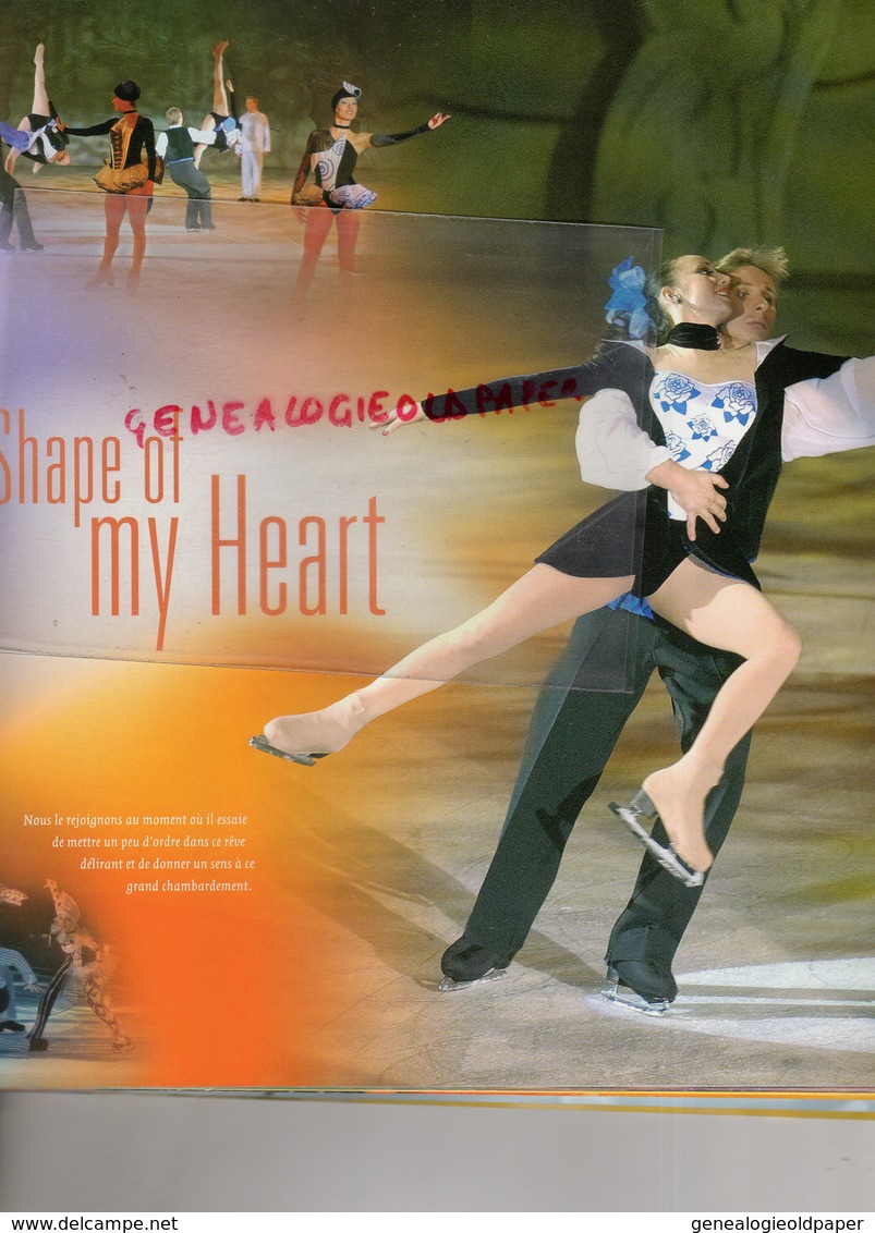 PROGRAMME HOLIDAY ON ICE-DREAMS- DEDICACE PHILIPPE CANDELORO-GOSSARD-RATKOVSKAIA-EHRE ULANOVA-ZALDUA-SIMECEK-SUKHANOVZ