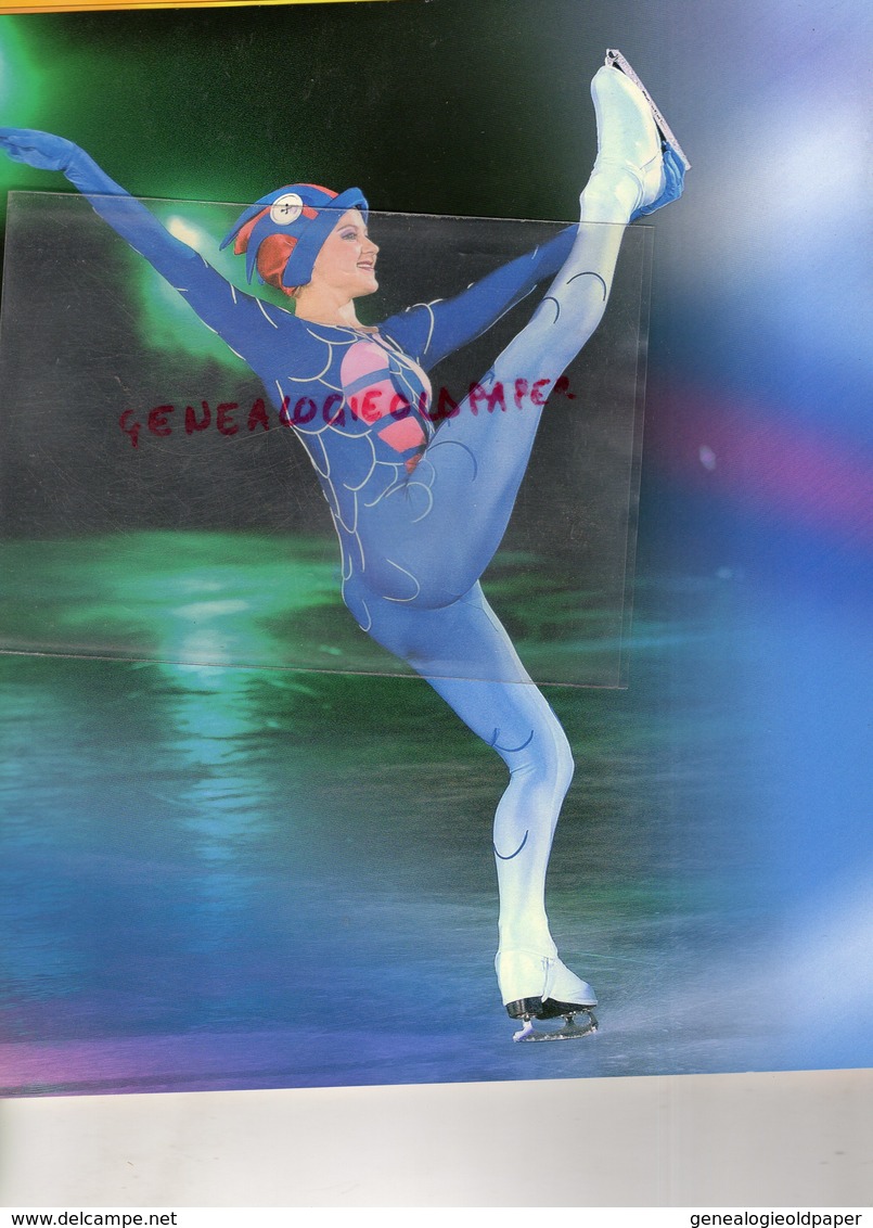 PROGRAMME HOLIDAY ON ICE-DREAMS- DEDICACE PHILIPPE CANDELORO-GOSSARD-RATKOVSKAIA-EHRE ULANOVA-ZALDUA-SIMECEK-SUKHANOVZ