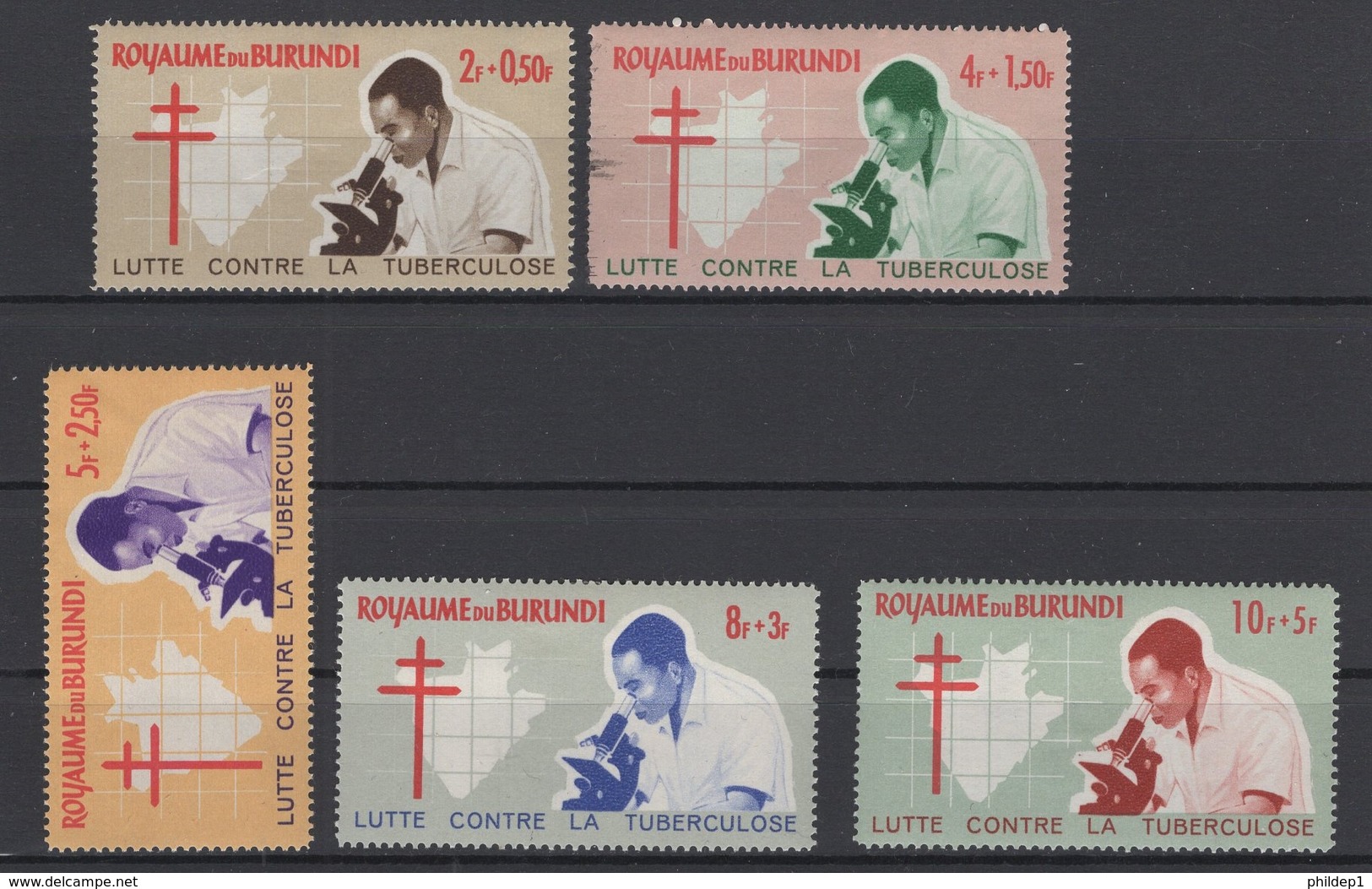 Royaume Du Burundi 1965. 118/122 *. Cote COB 2018 : 1,75 € - Neufs