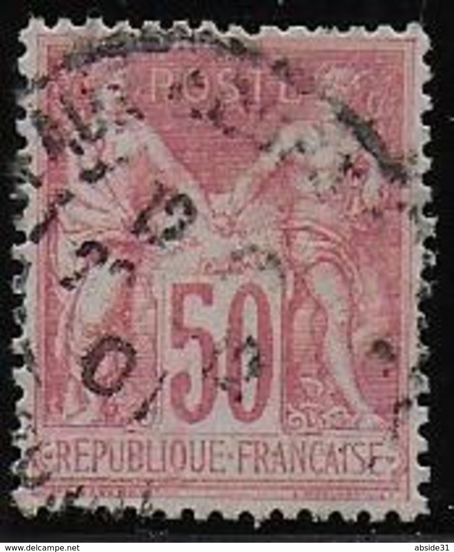 SAGE  N°  104  Oblitéré - Cote : 45 € - 1898-1900 Sage (Type III)