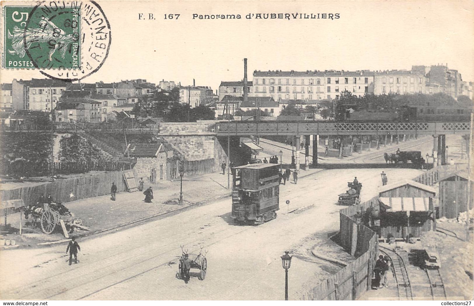 93-AUBERVILLIERS- PANORAMA - Aubervilliers