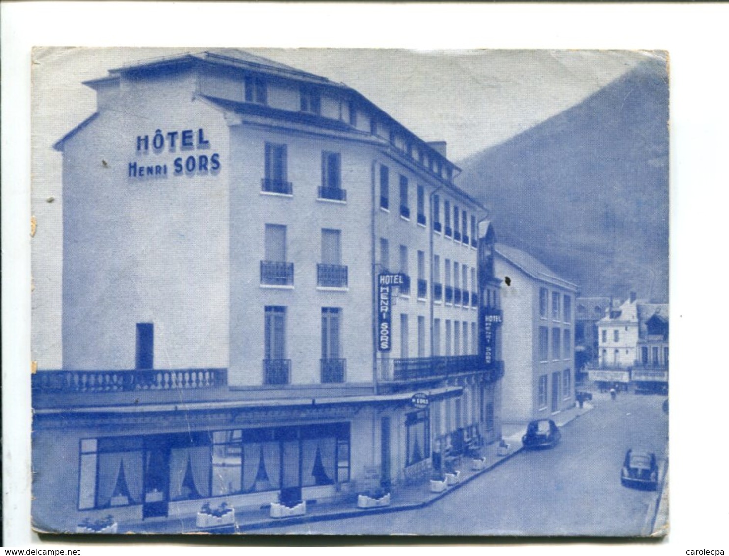 CP- LUCHON  (31) HOTEL HENRI SORS - Luchon