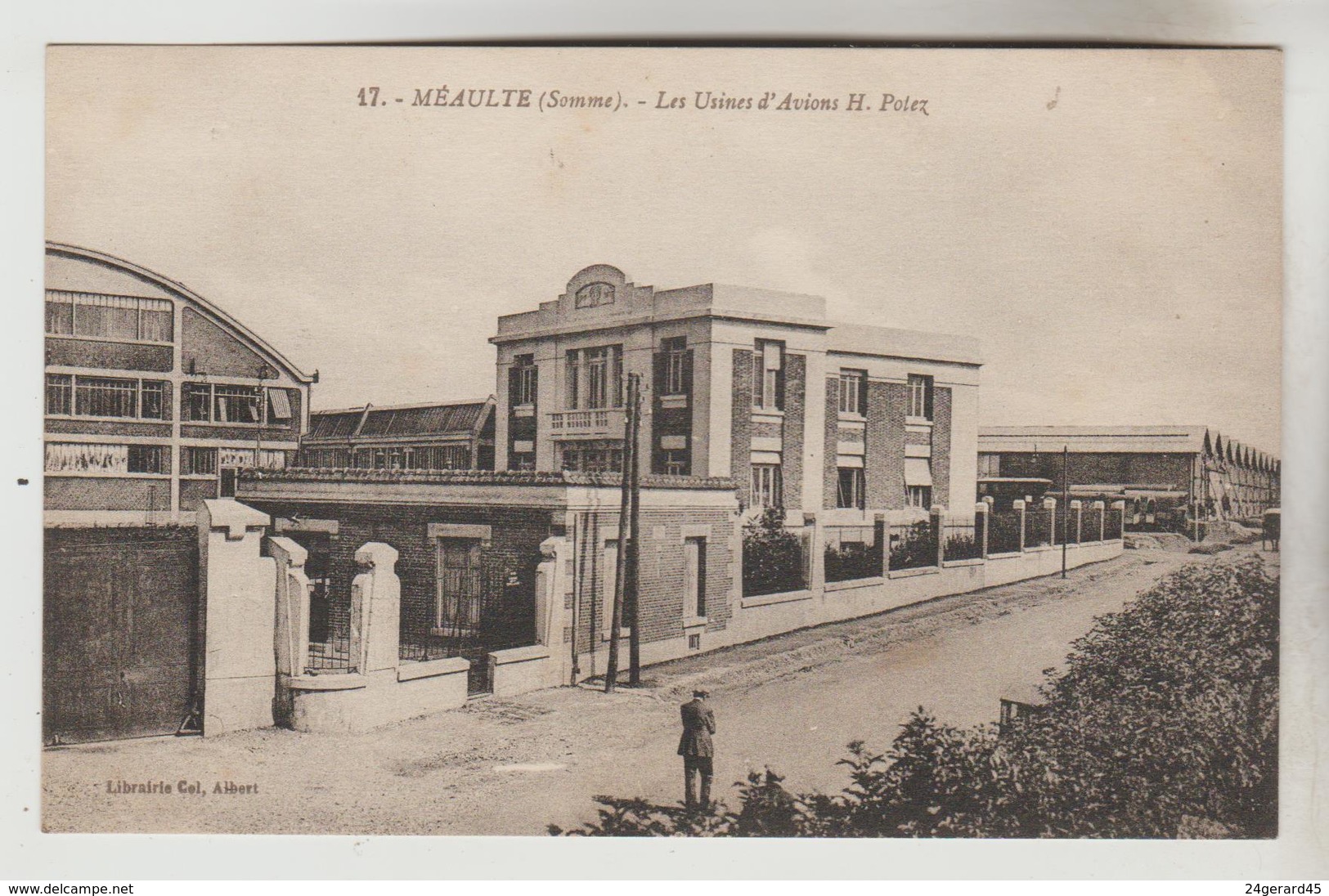 CPSM MEAULTE (Somme) - Mes Usines D'Avions H. POTEZ - Meaulte