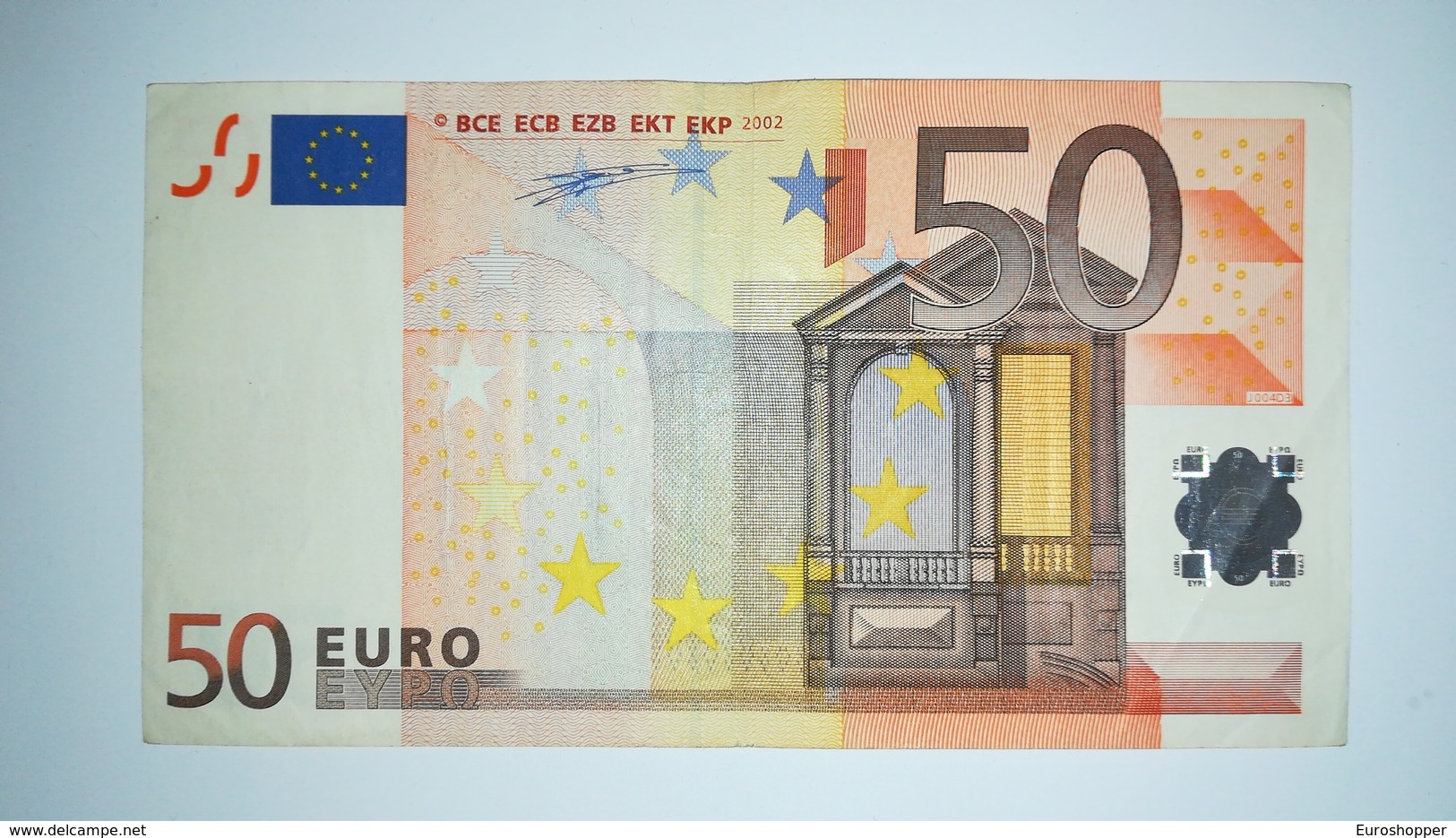 EURO- ITALY 50 EURO (S) J004 Sign DUISENBERG - 50 Euro