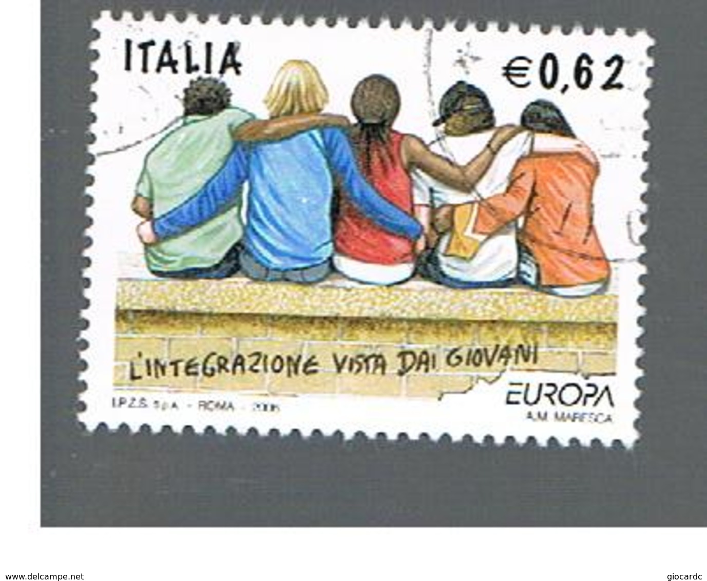 ITALIA REPUBBLICA  -  2006 EUROPA   - USATO ° - 2001-10: Afgestempeld