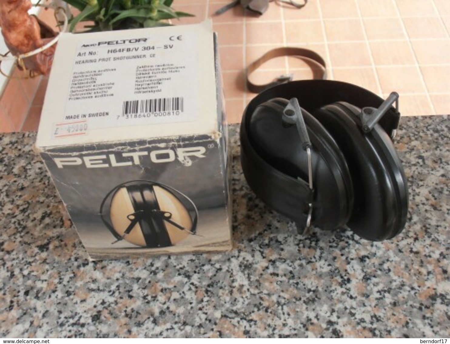 PELTOR FOLDING EARMUFF - CUFFIE PIEGHEVOLI PELTOR - Equipaggiamento