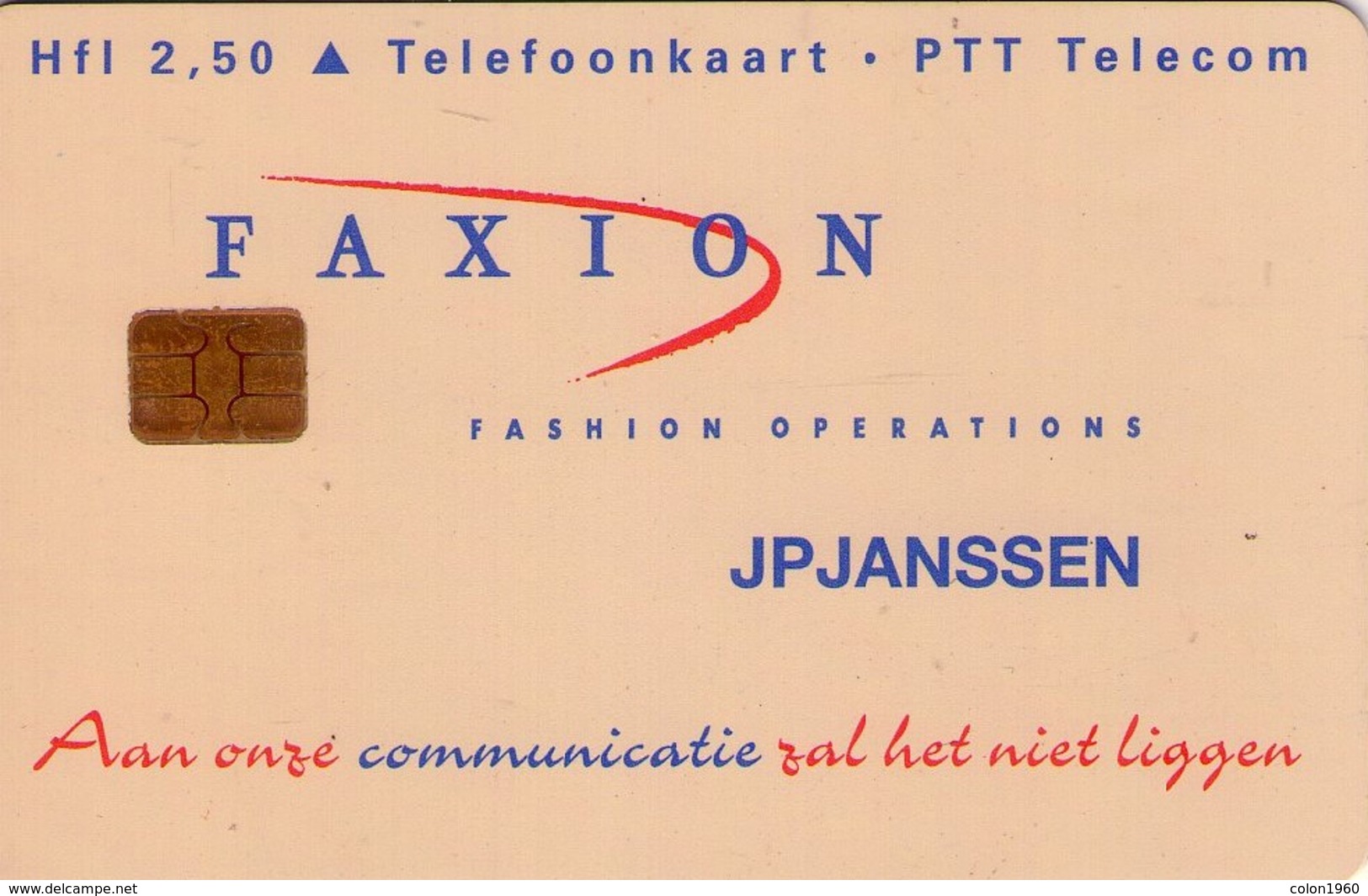 TARJETA TELEFONICA DE HOLANDA (CHIP). CRD419 - FAXION - TIRADA 745 (152) - Privé