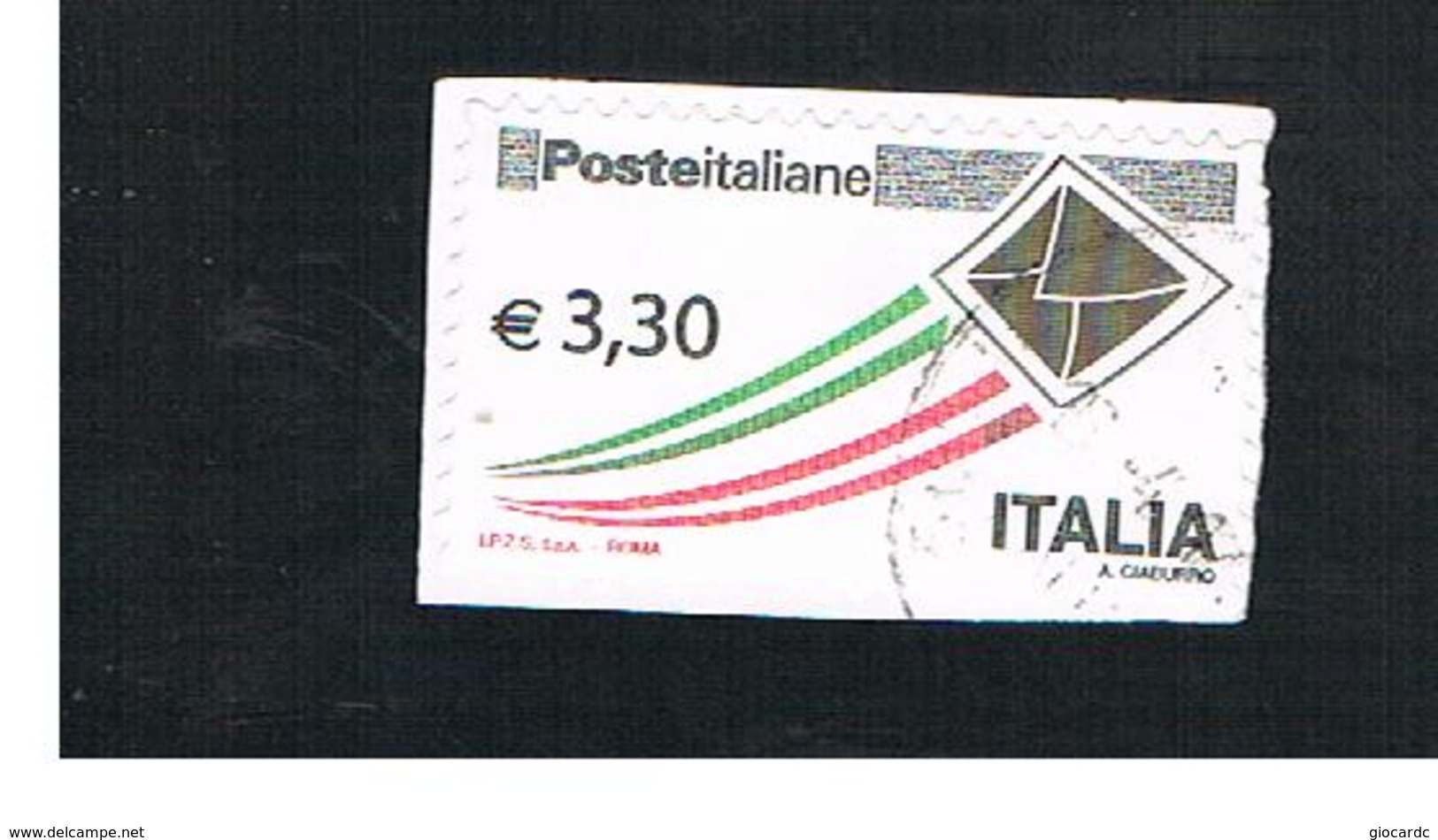 ITALIA REPUBBLICA  -   2009   PRIORITARIA  Da 3,30 -   USATO  ° - 2001-10: Oblitérés