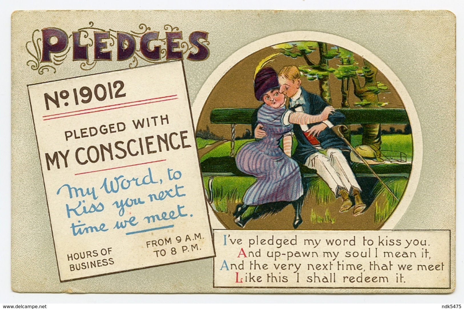 COMIC : PLEDGES - ROMANTIC COUPLE - Comics