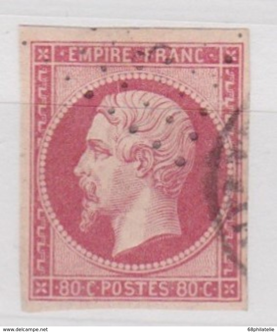 FRANCE    YT  N° 17B - 1853-1860 Napoleon III