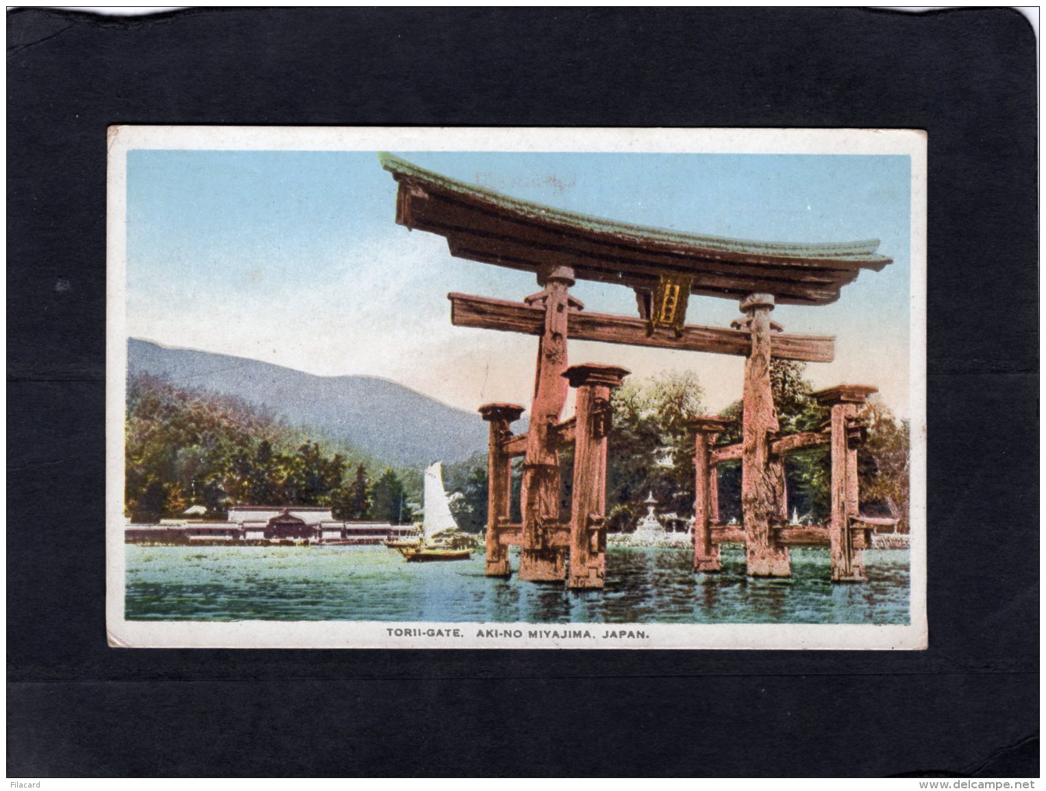 77211     Giappone,  Japan,  Aki-No Mivajima,  Torii-Gate,  NV - Hiroshima