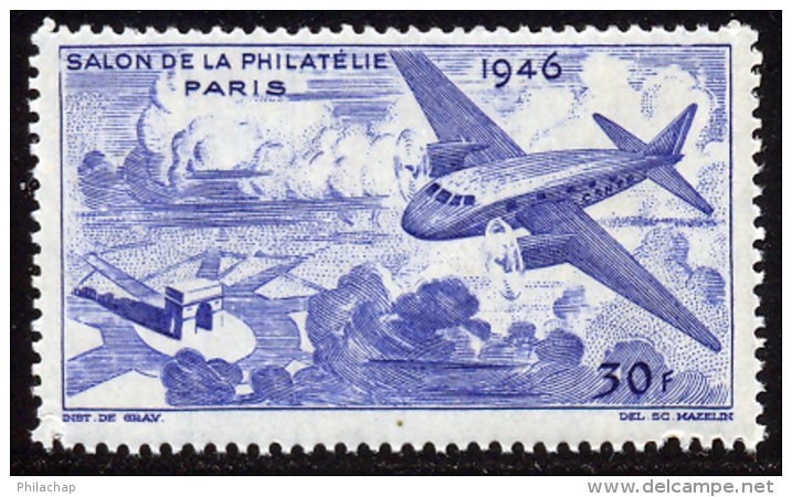 France Vignette 1946 ** TB Salon Paris - Philatelic Fairs