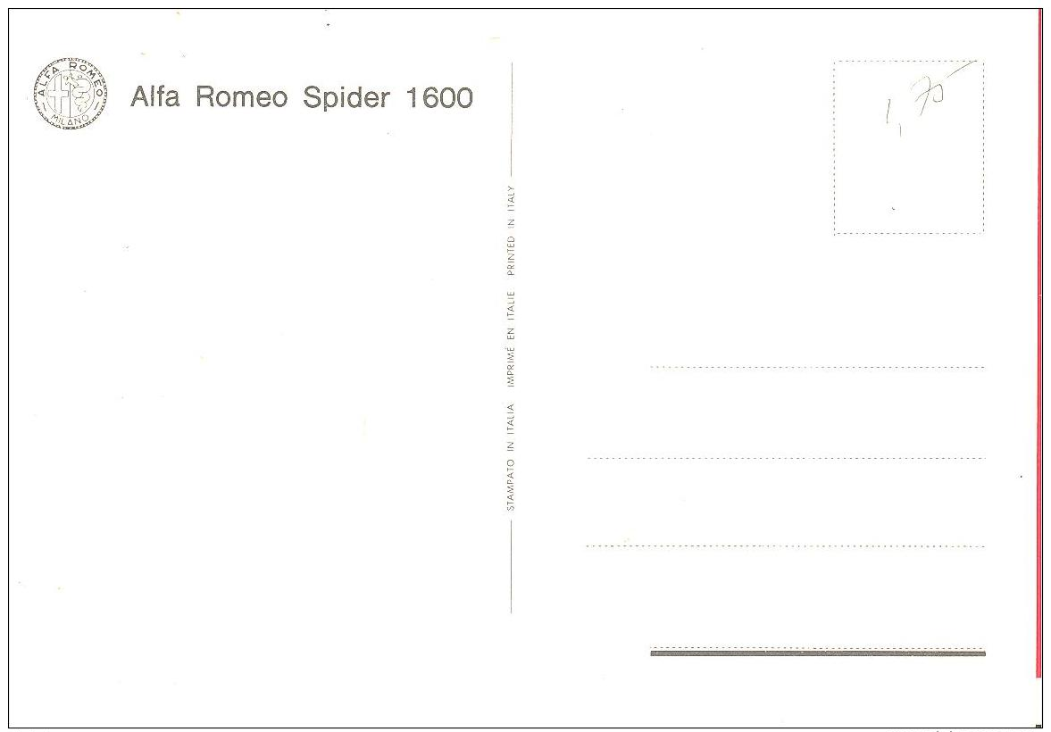 Alfa Romeo Spider 1600 - Sonstige & Ohne Zuordnung