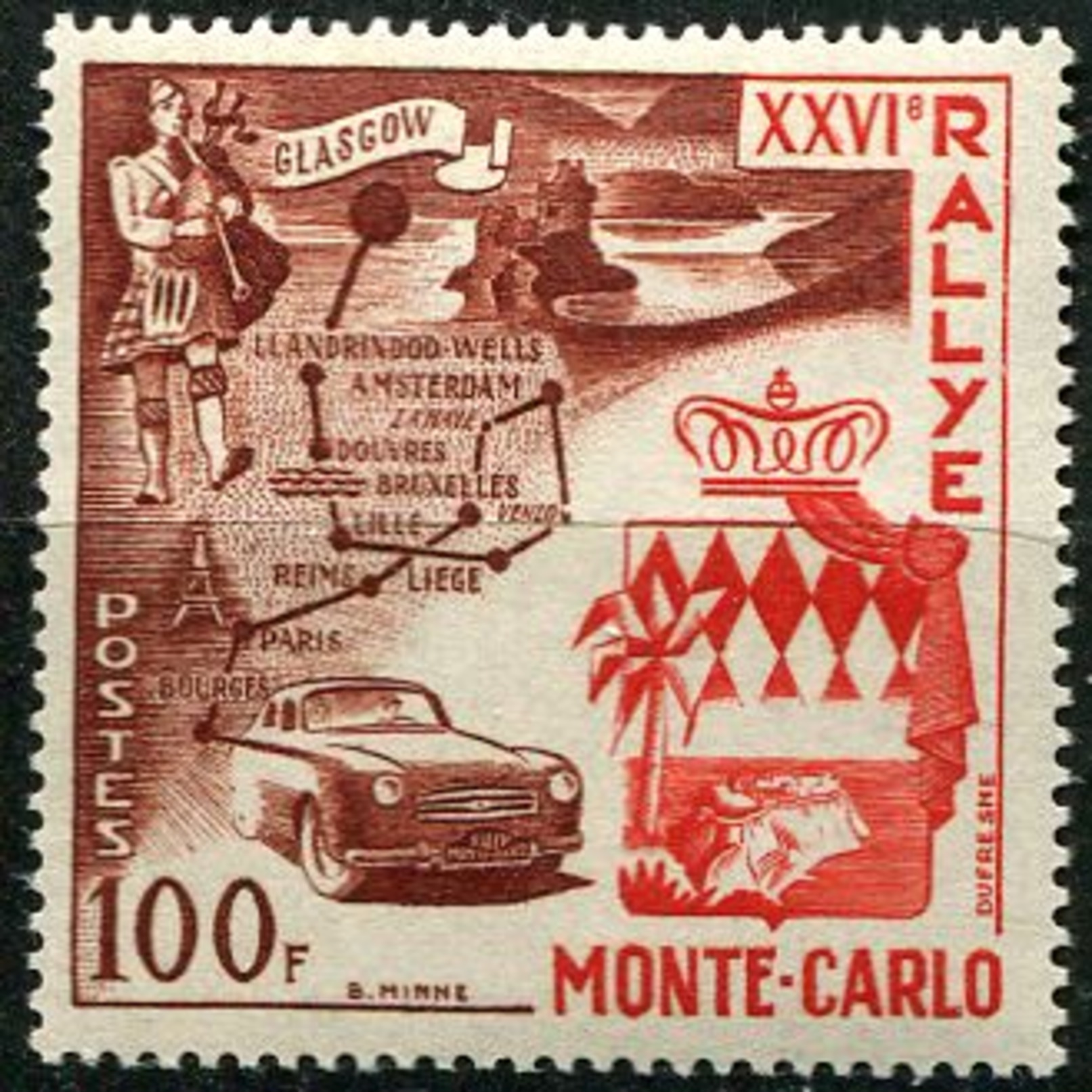 Monaco, N° 441** Y Et T - Unused Stamps