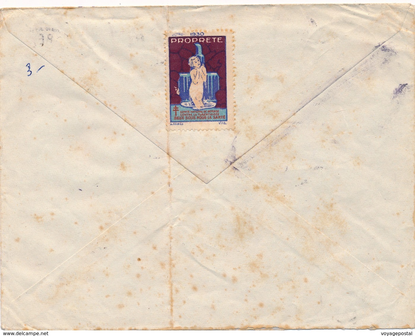 Lettre Exposition Coloniale 50c ST Pierre Et Miquelon Cachet Service Des Postes - Briefe U. Dokumente