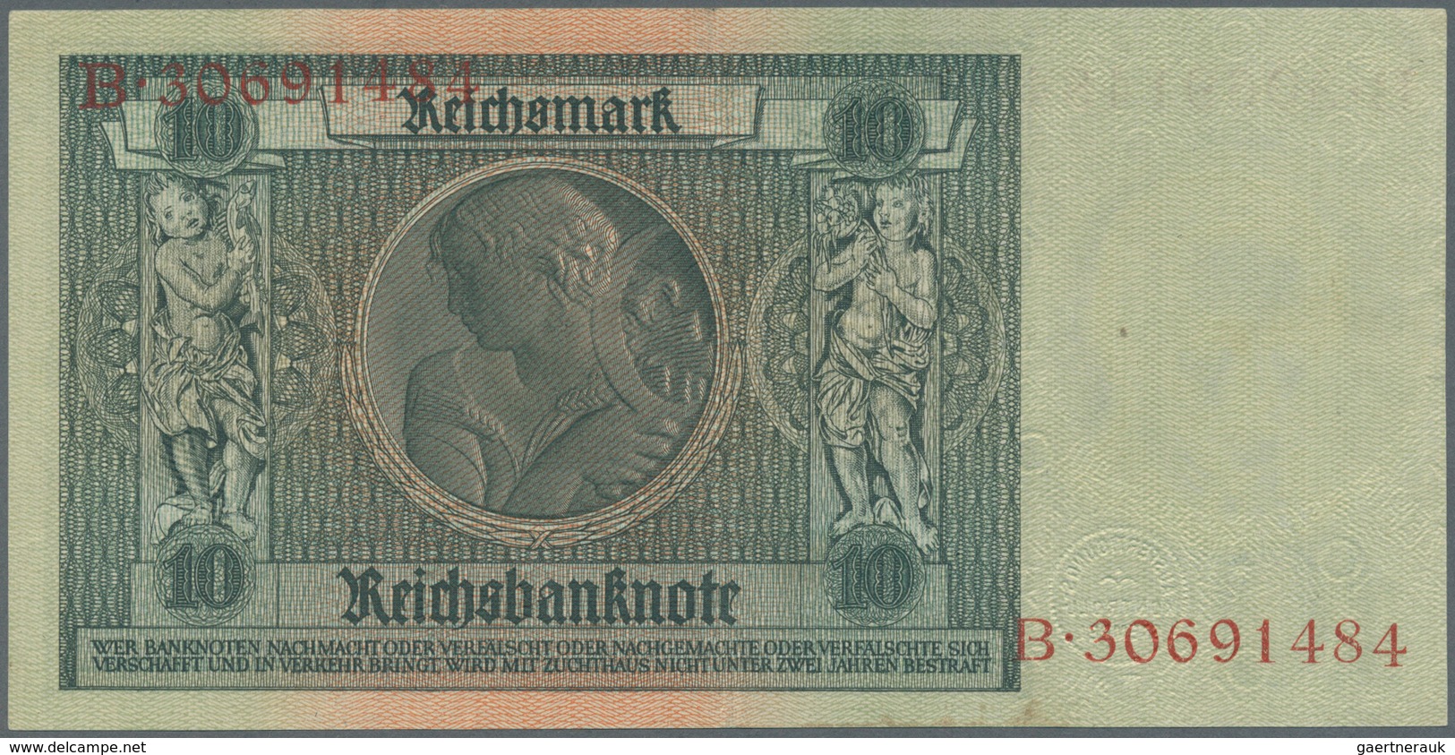 Deutschland - Deutsches Reich Bis 1945: Set Mit 9 Banknoten Der Ausgaben 1929 Bis 1936, Dabei 2 X 10 - Altri & Non Classificati