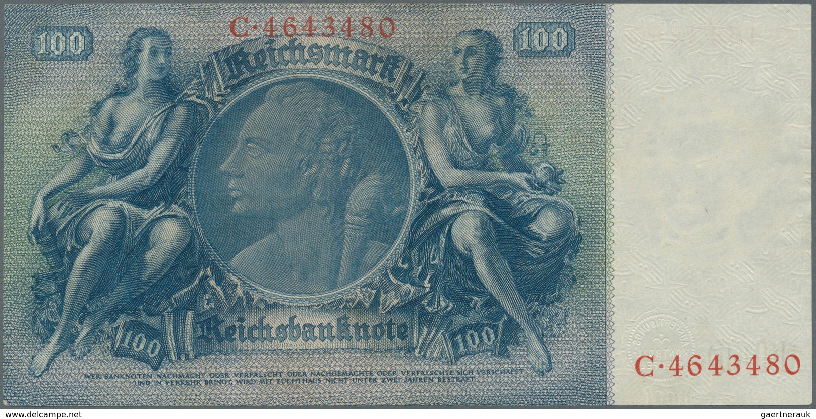 Deutschland - Deutsches Reich bis 1945: Set mit 9 Banknoten der Ausgaben 1929 bis 1936, dabei 2 x 10