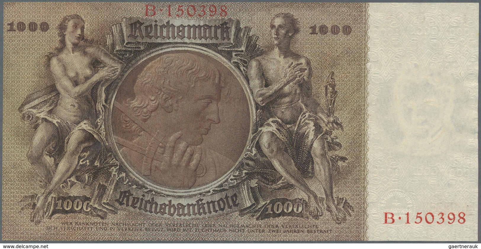 Deutschland - Deutsches Reich bis 1945: Set mit 9 Banknoten der Ausgaben 1929 bis 1936, dabei 2 x 10