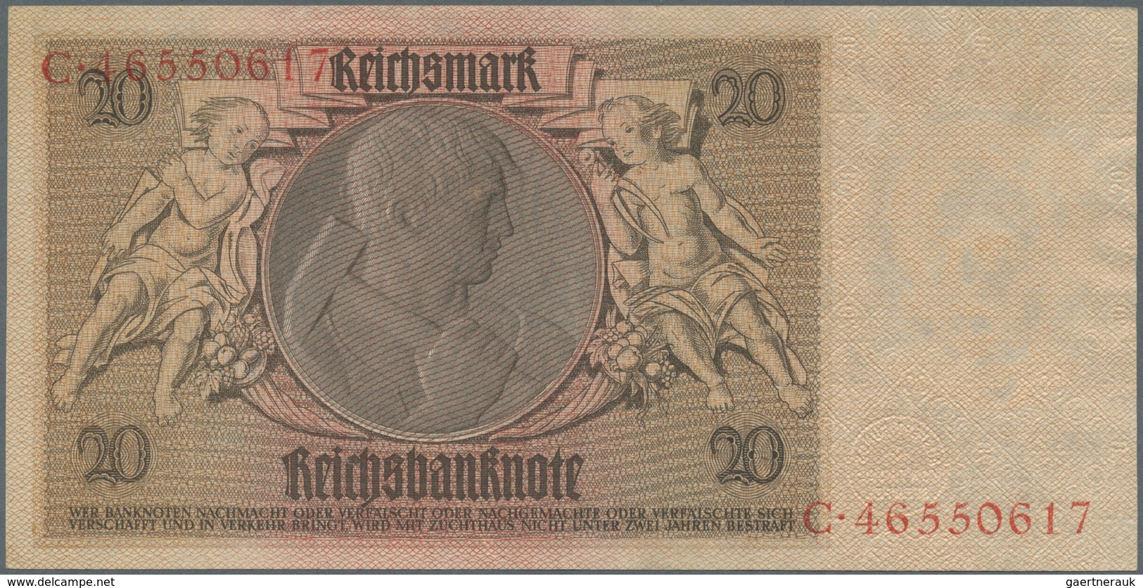 Deutschland - Deutsches Reich bis 1945: Set mit 9 Banknoten der Ausgaben 1929 bis 1936, dabei 2 x 10