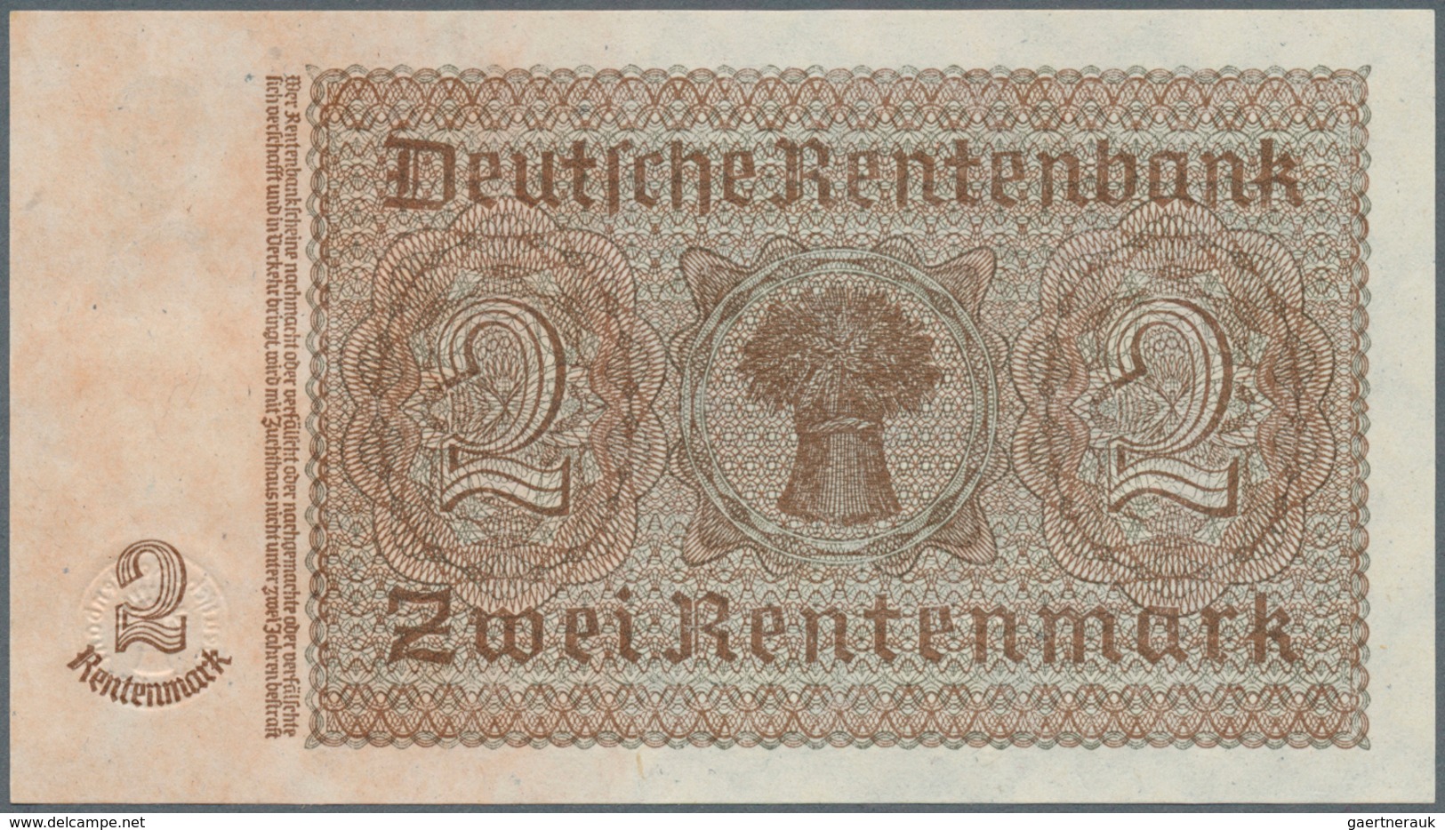 Deutschland - DDR: Komplette Typensammlung der Kuponausgaben 1948 mit 1, 2, 5 Rentenmark, 5, 10, 2 x