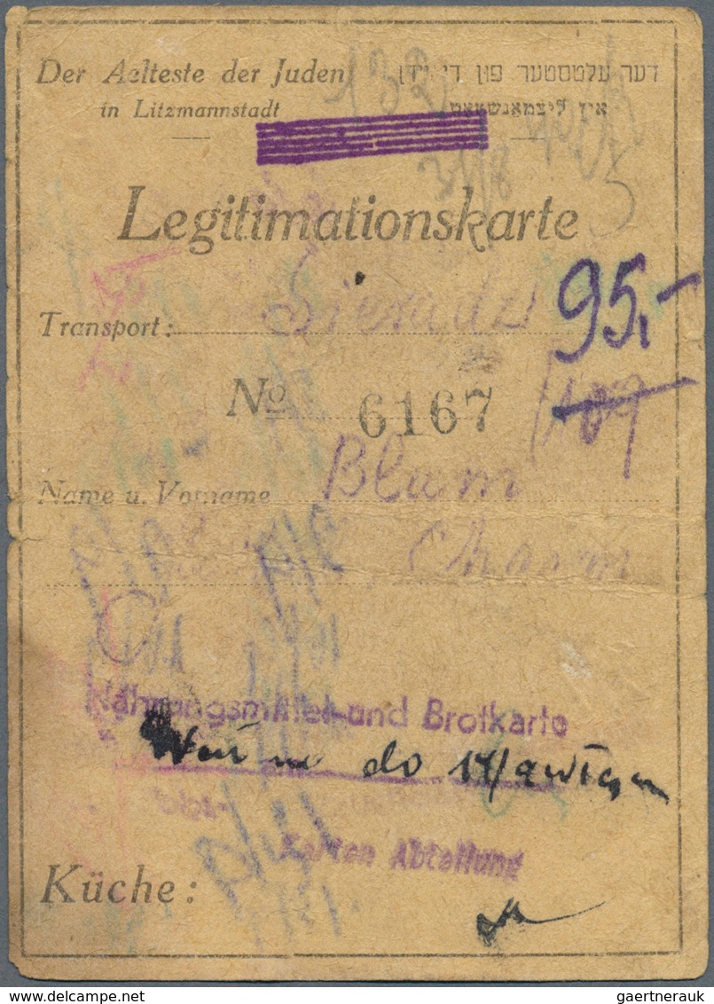 Deutschland - Konzentrations- und Kriegsgefangenenlager: Litzmannstadt Ghetto, Posten mit 10 Rations