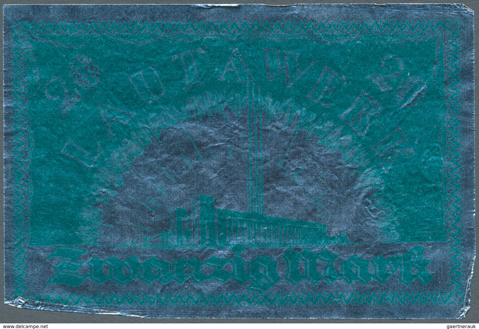 Deutschland - Notgeld Besonderer Art: Zwei Noten Aus Aluminium Zu Den Werten 20 Und 100 Mark 1922, G - Otros & Sin Clasificación