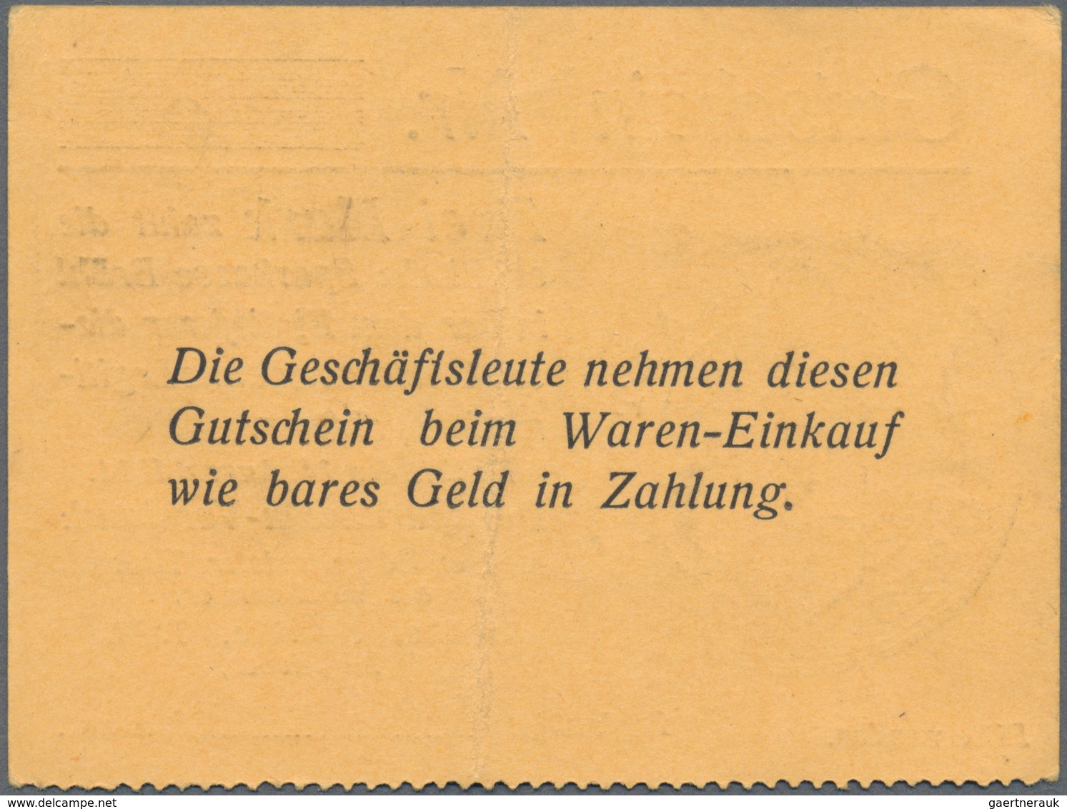 Deutschland - Notgeld - Rheinland: Brühl, Städtische Sparkasse, 2 Mark, 14.8.1914, 4. Zeile Endet Au - [11] Emissioni Locali