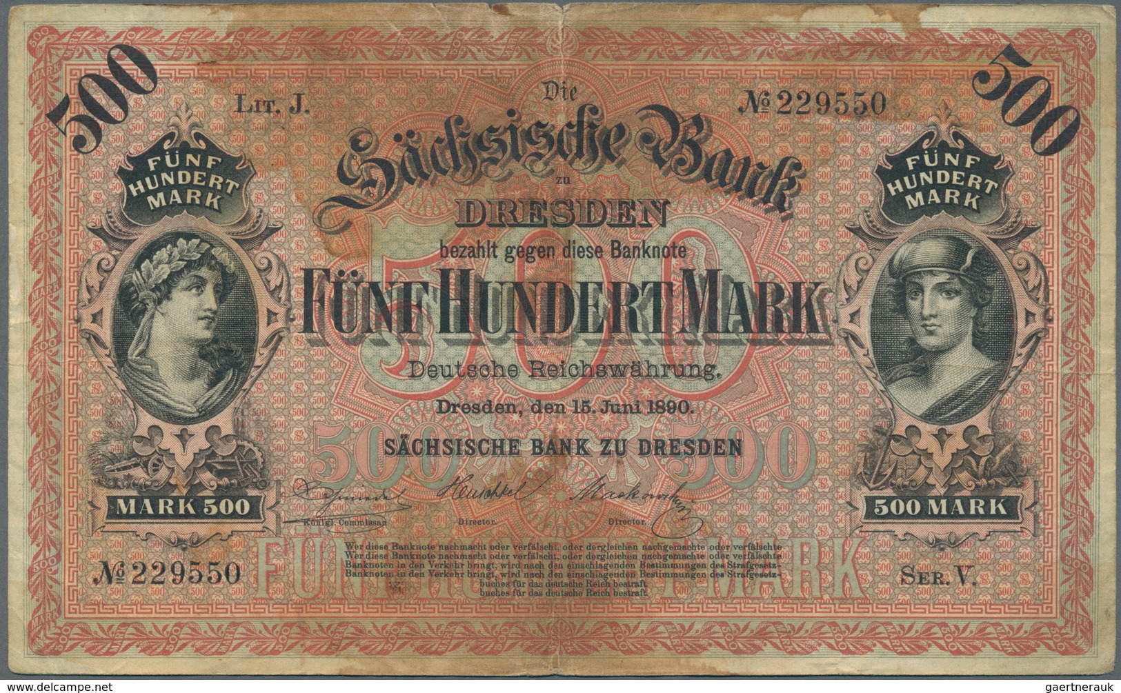 Deutschland - Sonstige: Album Mit Ca. 170 Banknoten Von 1898 Bis 1945, In Vielen Fällen Doppelt Vorh - Otros & Sin Clasificación