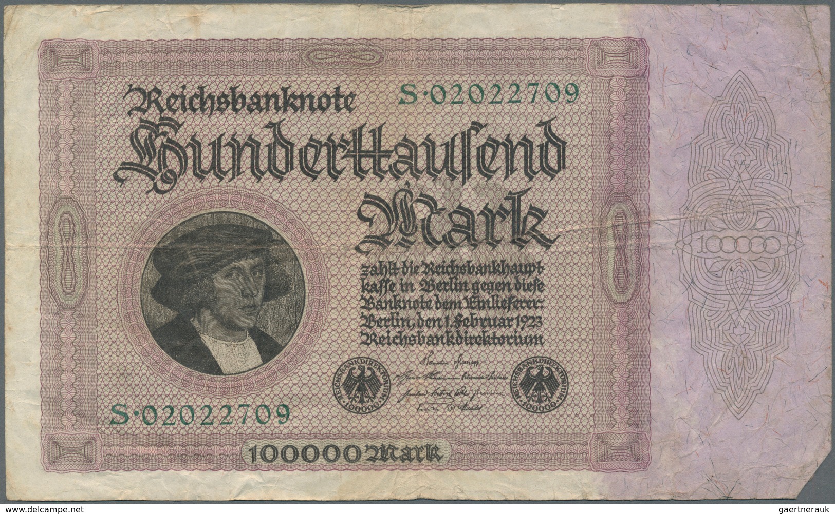 Deutschland - Sonstige: Großer Karton Mit Mehr Als 2100 Banknoten Deutsches Reich, Länderbanknoten U - Altri & Non Classificati