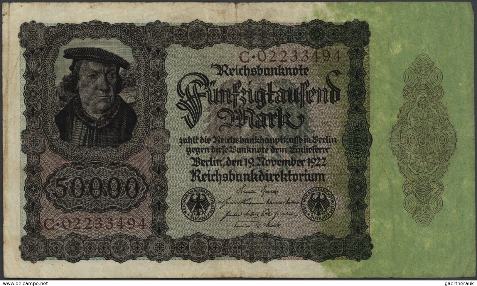 Deutschland - Sonstige: Riesiges Konvolut Mit Mehr Als 4100 Banknoten Des Kaiserreichs Bis Zur Infla - Altri & Non Classificati