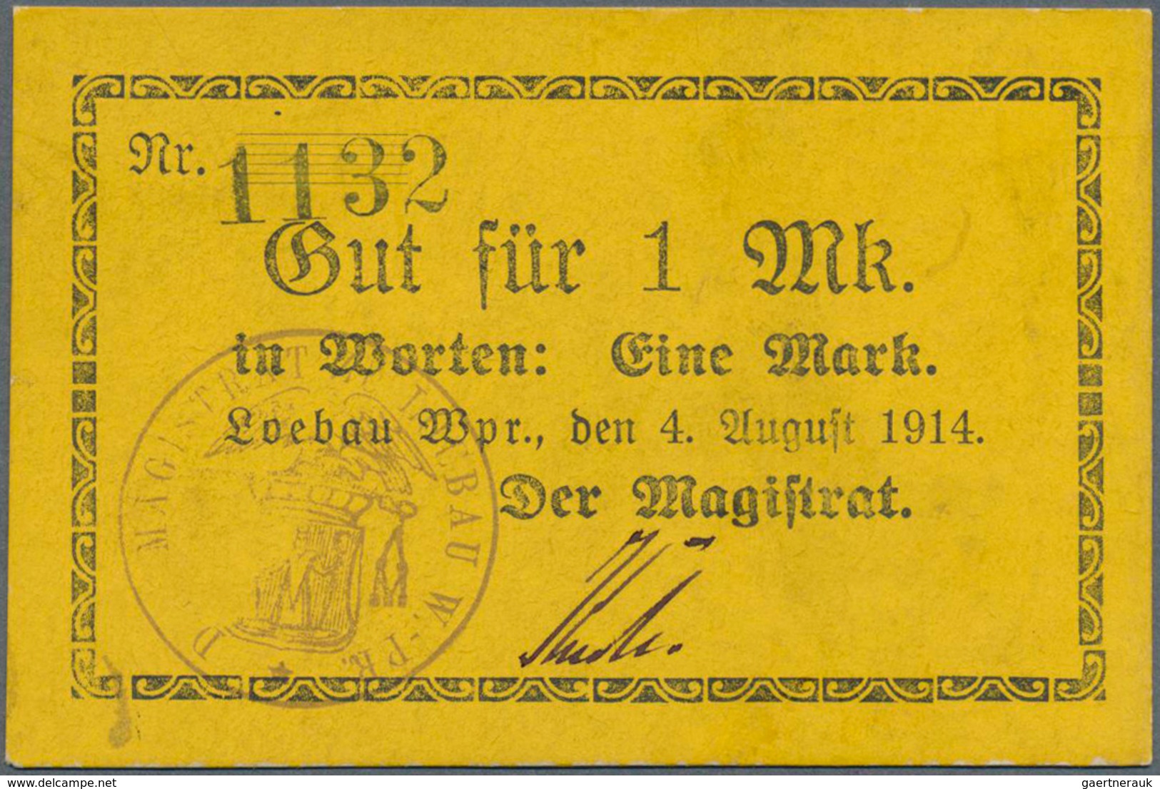 Deutschland - Notgeld - Ehemalige Ostgebiete: Westpreußen, Notgeld Von 1914, 43 Scheine Aus Briesen, - Altri & Non Classificati