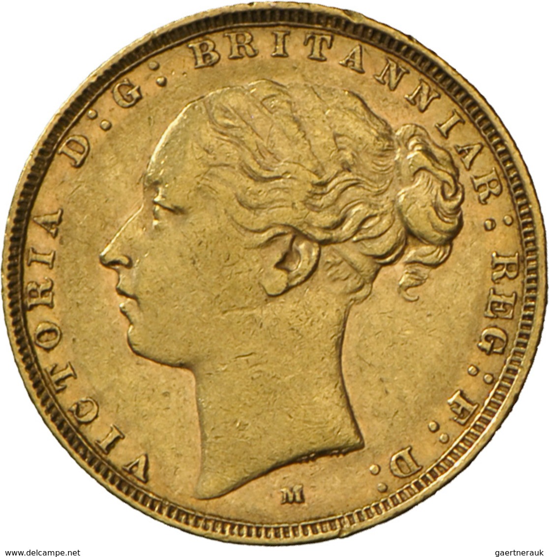 Australien - Anlagegold: Victoria 1837-1901: Sovereign 1883 M (Melbourne), KM# 7, Friedberg 16. 7,96 - Other & Unclassified
