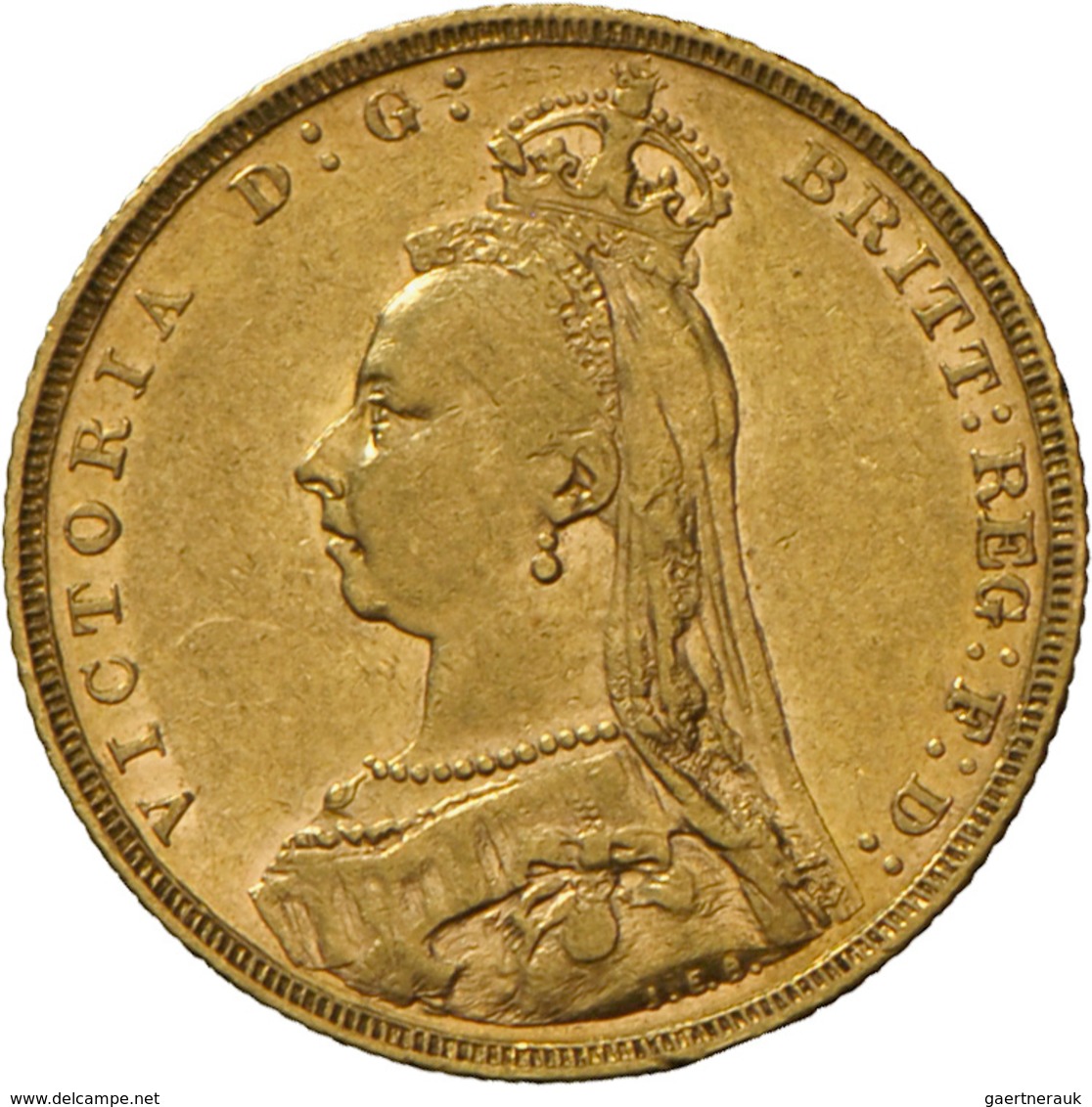 Australien - Anlagegold: Victoria 1837-1901: Sovereign 1889 M (Melbourne), KM # 13, Friedberg 24. 7, - Otros & Sin Clasificación