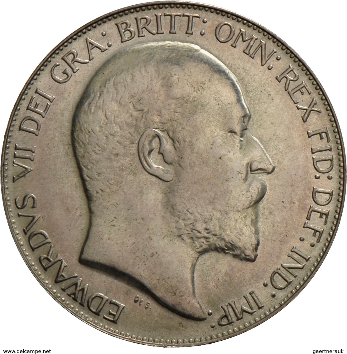 Australien: Edward VII. 1901-1910: Pattern Crown 1902 S Sydney. Gewicht 19,8g. - Autres & Non Classés