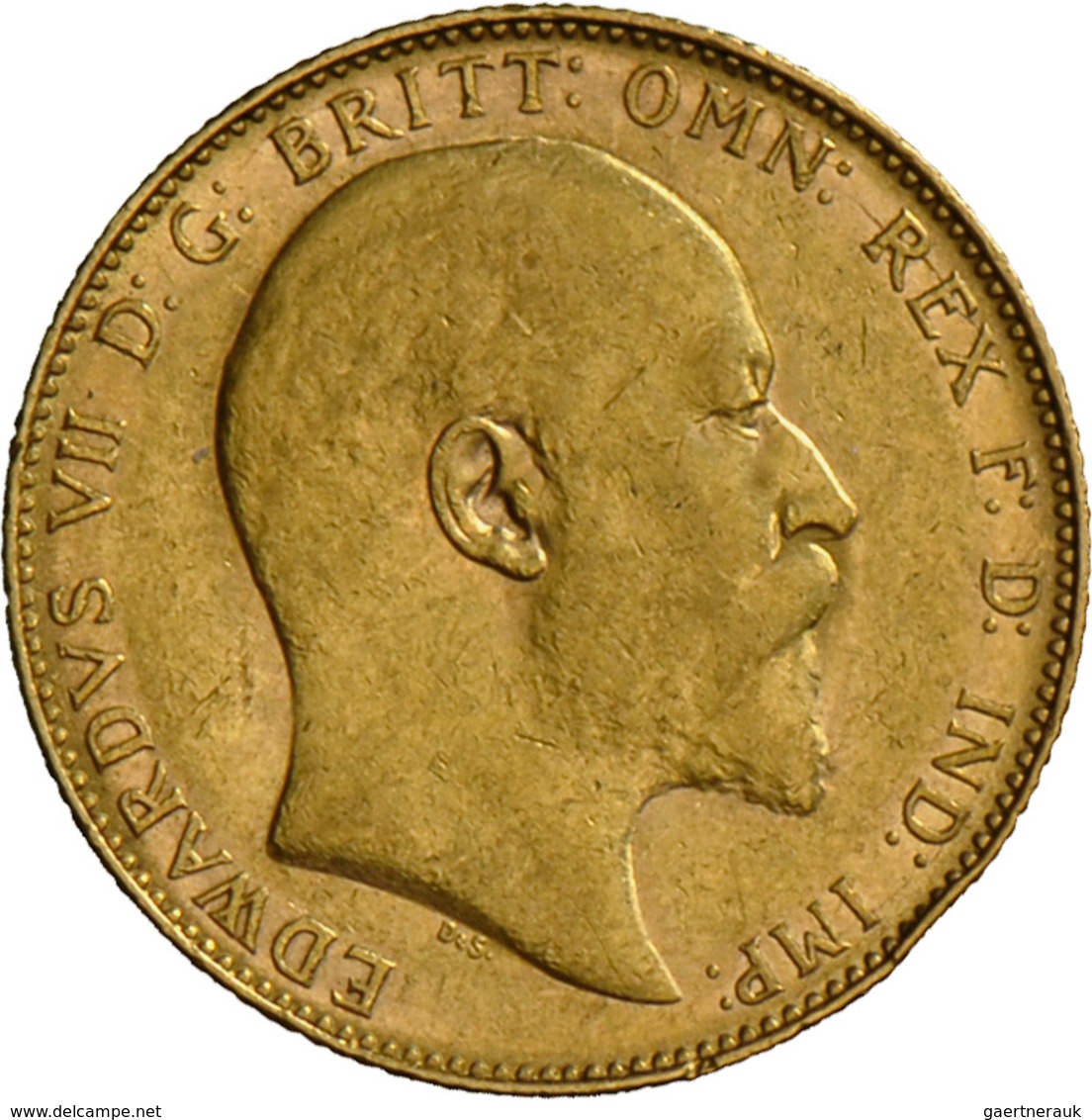 Australien - Anlagegold: Edward VII. 1901-1910: Sovereign 1910 P Für Perth, KM# 15, Friedberg 34, 7, - Otros & Sin Clasificación