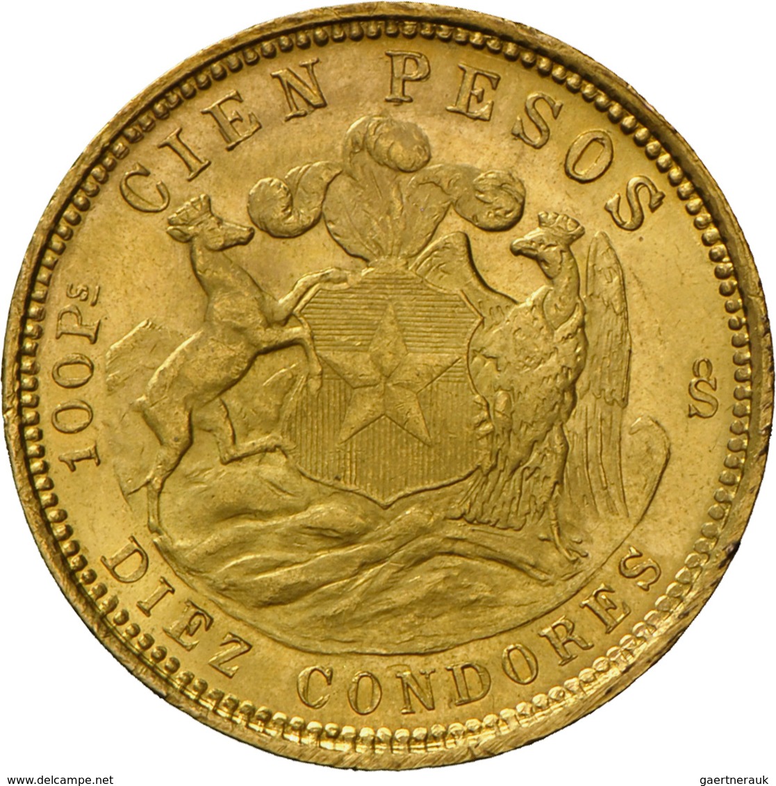 Chile - Anlagegold: Lot 4 Goldmünzen: 2 X 20 Pesos 1976, KM# 188, Friedberg 56. 4,06 G, 900/1000 Gol - Chile