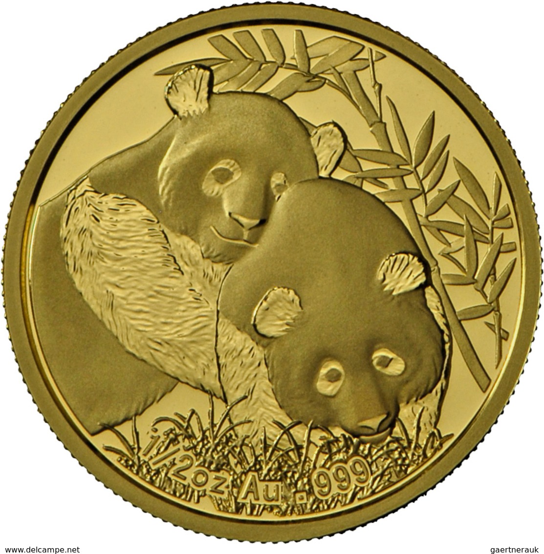 China - Volksrepublik: Medaille 1/2 OZ Gold Panda 2012 Anlässlich Der Münzenmesse 2012 In Singapur ( - Chine