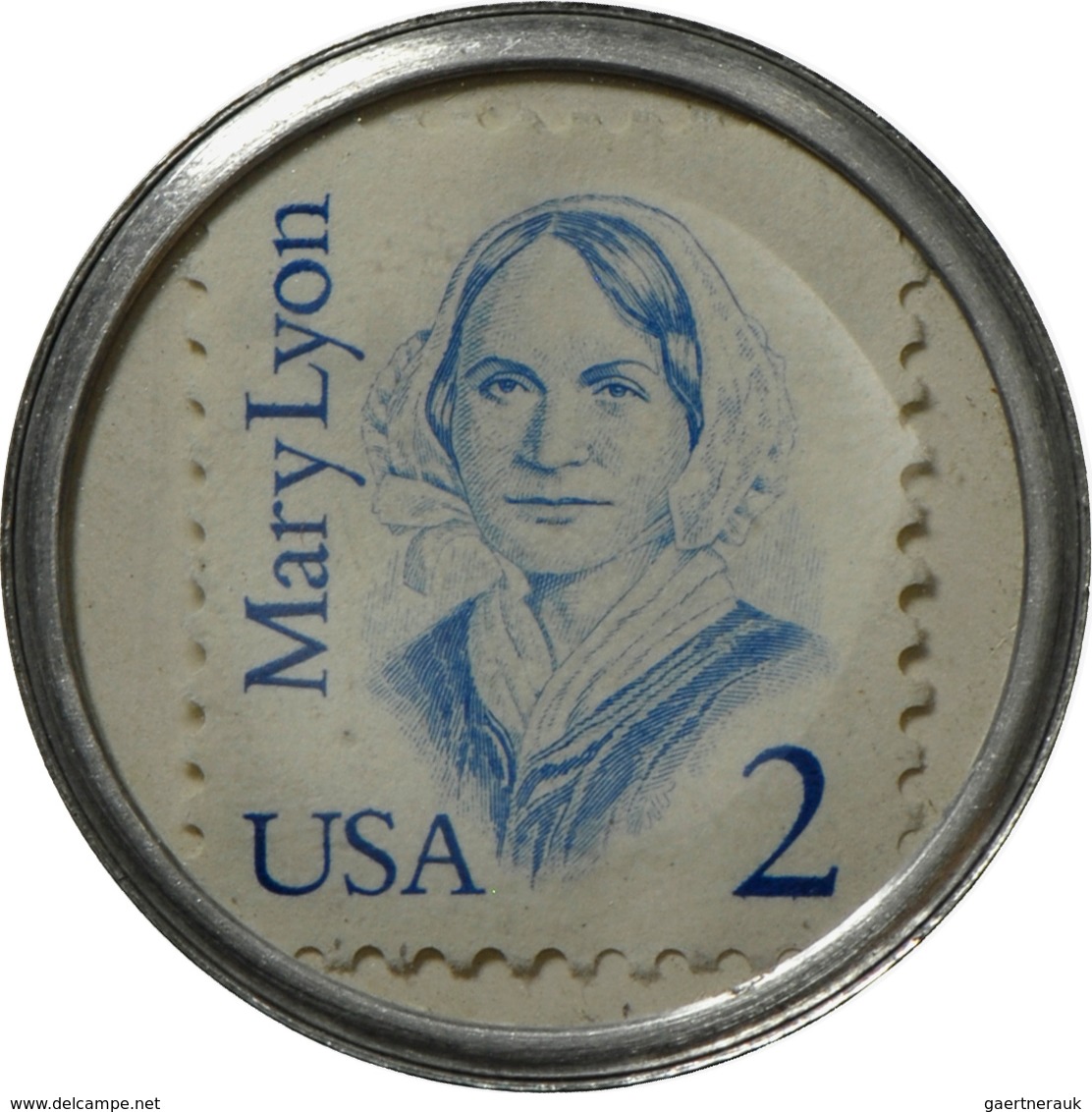 Vereinigte Staaten von Amerika: Lot 60 pcs; Encased Postage Stamps, after 1862, different kinds of c
