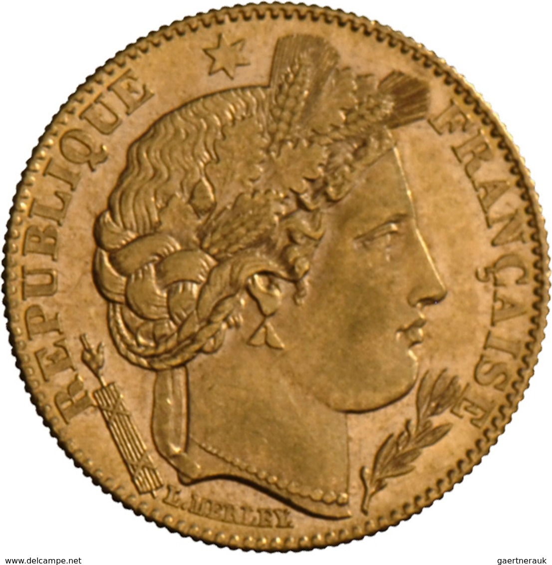 Frankreich - Anlagegold: Lot 3 Verschiedene 10 Francs Goldmünzen: 1862 A / 1899 A / 1914. Je 3,22 G, - Altri & Non Classificati