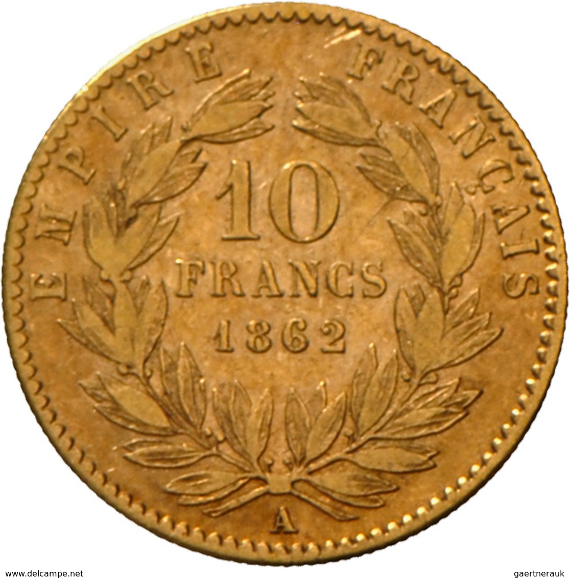 Frankreich - Anlagegold: Lot 3 Verschiedene 10 Francs Goldmünzen: 1862 A / 1899 A / 1914. Je 3,22 G, - Andere & Zonder Classificatie