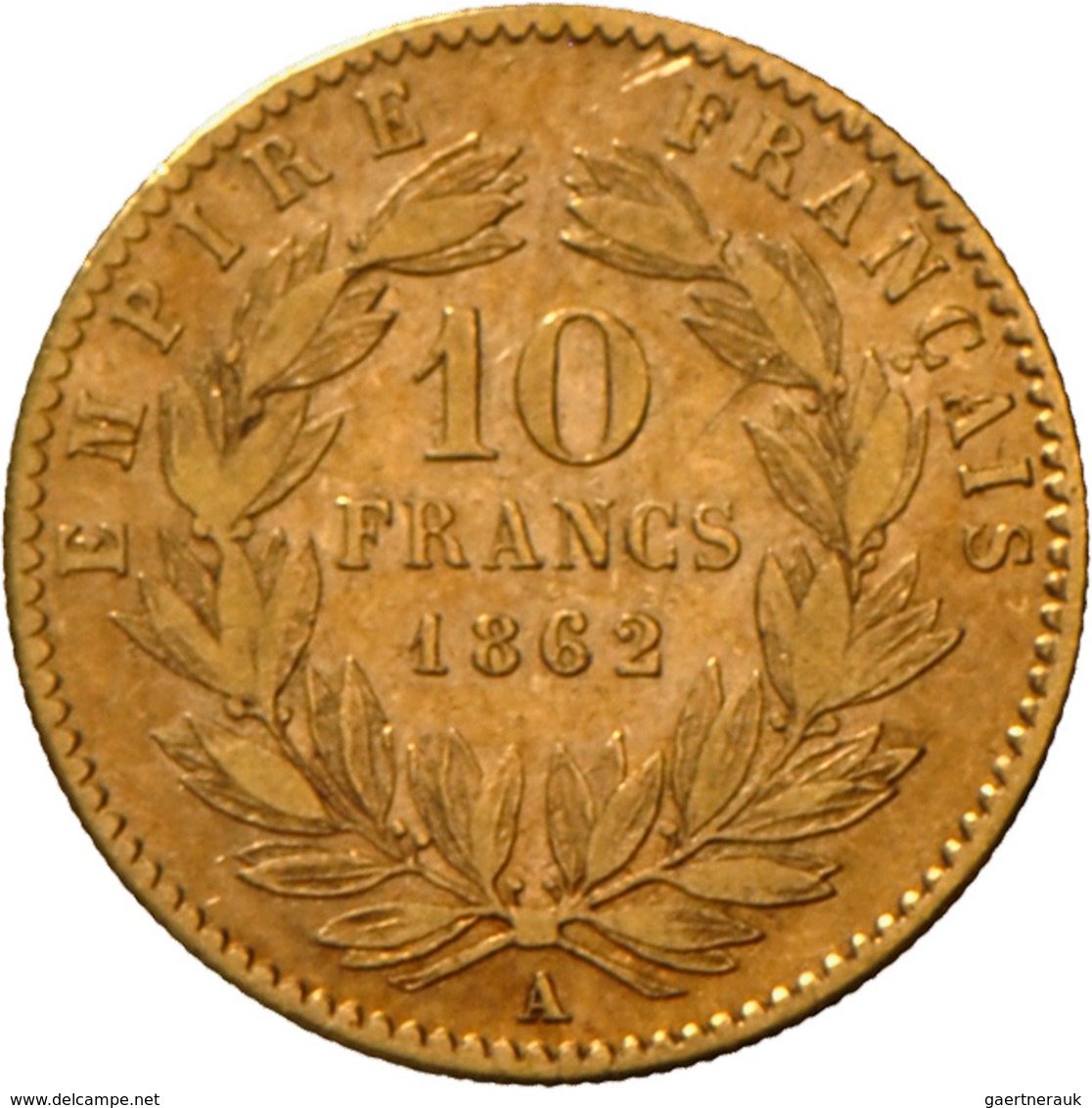 Frankreich - Anlagegold: Lot 3 Verschiedene 10 Francs Goldmünzen: 1862 A / 1899 A / 1914. Je 3,22 G, - Altri & Non Classificati