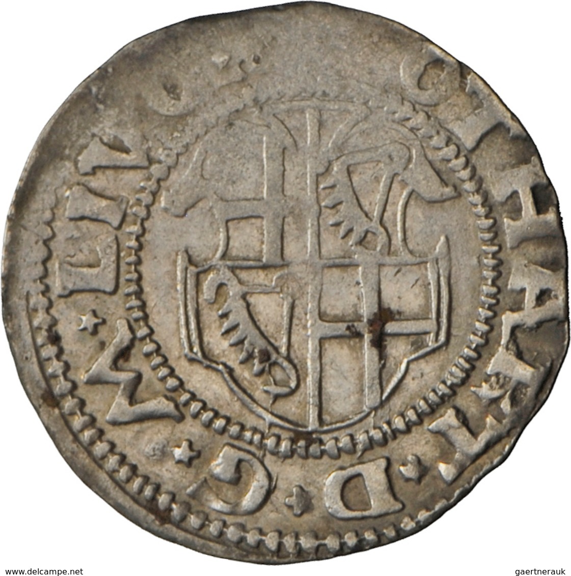 Lettland: Livland / Livländischer Orden, Gotthard Von Kettler 1559-1561: Ferding 1560, Reval, 2,78 G - Lettonia