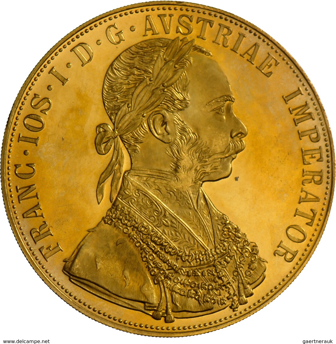 Österreich - Anlagegold: Franz Joseph I. 1848-1916: Lot 2 Goldmünzen: 2 X 4 Dukaten 1915 (NP), KM# 2 - Austria