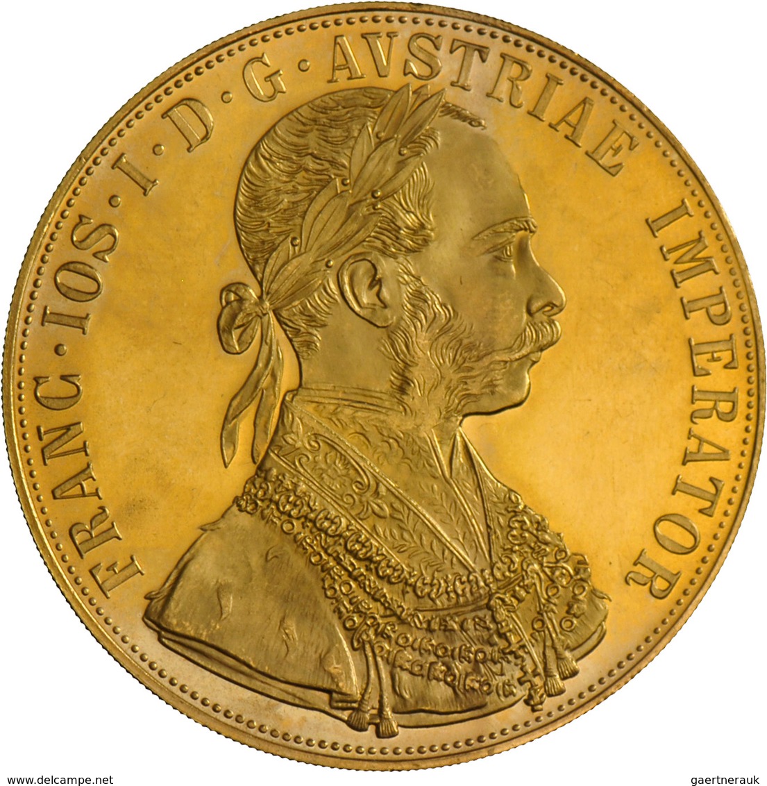 Österreich - Anlagegold: Franz Joseph I. 1848-1916: Lot 2 Goldmünzen: 2 X 4 Dukaten 1915 (NP), KM# 2 - Austria