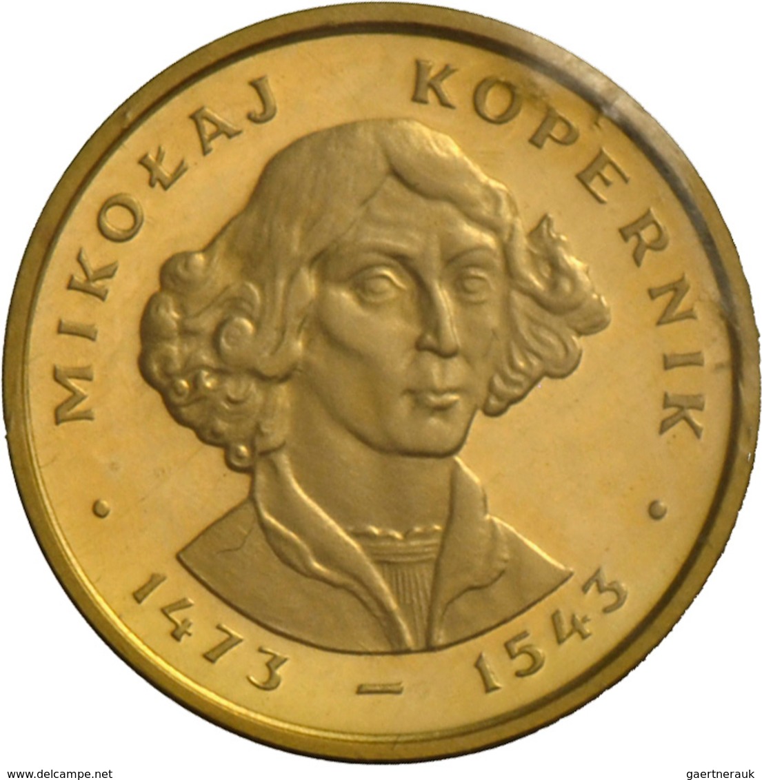 Polen - Anlagegold: 2000 Zlotych 1979, Lot 2 Goldmünzen: Mikolaj Kopernik, KM# Y106, 8,0 G, 900/1000 - Pologne