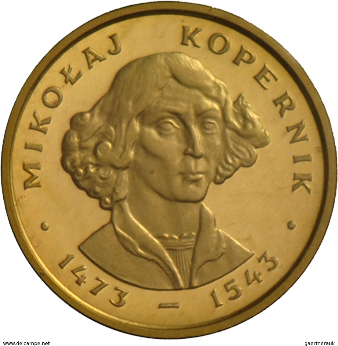 Polen - Anlagegold: 2000 Zlotych 1979, Lot 2 Goldmünzen: Mikolaj Kopernik, KM# Y106, 8,0 G, 900/1000 - Pologne