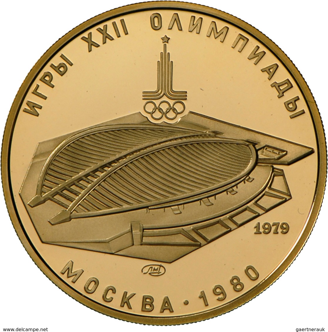 Sowjetunion - Anlagegold: Olympiade Moskau 1980: Set Von 6 X 100 Rubel Aus Gold Der Jahrgänge 1977 ( - Russia