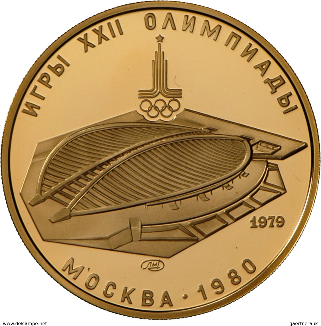 Sowjetunion - Anlagegold: Olympiade Moskau 1980: Set Von 6 X 100 Rubel Aus Gold Der Jahrgänge 1977 ( - Russie