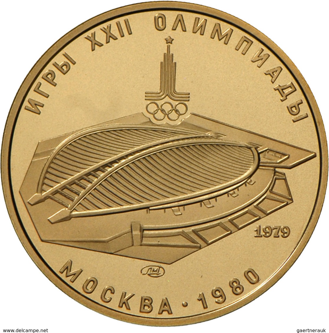 Sowjetunion - Anlagegold: Olympiade Moskau 1980: Set Von 4 X 100 Rubel Aus Gold Der Jahrgänge 1977 ( - Russie
